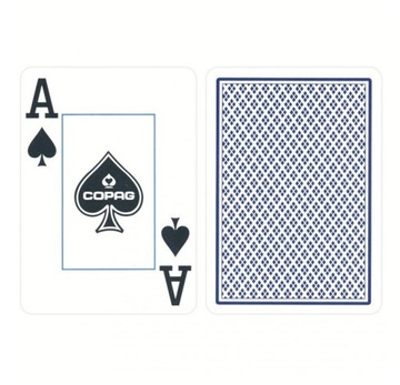Игральные карты 100% пластиковый индекс Copag Poker Jumbo