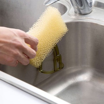 Органайзер: кухонная вешалка для мойки, губка, сушилка.