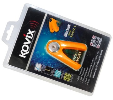 Замок тормозного диска KOVIX KVZ1, оранжевый