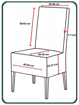 Чехол на СТУЛ XXL, ЧЕРНЫЙ ЭЛАСТИЧНЫЙ ВЕЛЮР