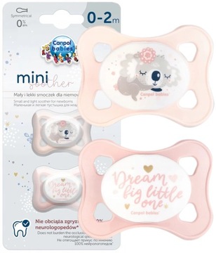 CANPOL ZESTAW SMOCZKÓW SYMETRYCZNYCH MINI 0-2m