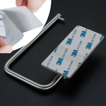 РУЧКА ДЛЯ ТУАЛЕТНОЙ БУМАГИ БЕЗ СВЕРЛЕНИЯ