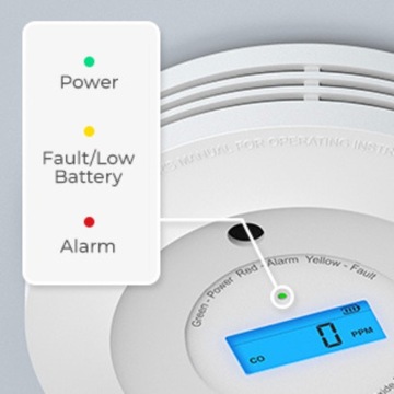 ДАТЧИК СИГНАЛИЗАЦИИ УГАРНОГО ОКИСИ CO2 AEGISLINK TUYA SMART WIFI ДЕТЕКТОР