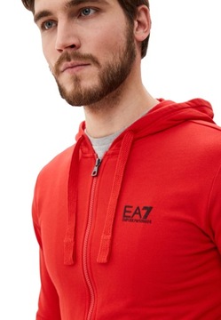 Худи с логотипом EMPORIO ARMANI RED XXL