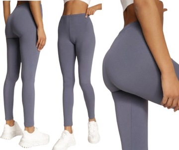 LEGGINSY bambusowe DAMSKIE długie KOLORY XL/2XL