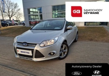 Ford Focus III Kombi 1.0 EcoBoost 125KM 2013 Ford Focus Ford Focus 1.0 Ecoboost, Salon Pl, 2kpl. opon. Benzyna 125KM