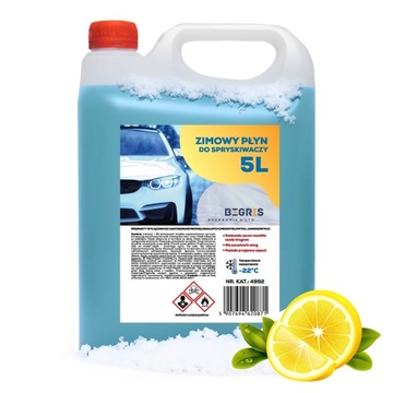 PŁYN DO SPRYSKIWACZY ZIMOWY 5L -22 ZAPACHOWY TYLKO FAKTURA FIRMA