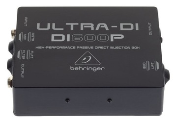 Пассивный DI-бокс Behringer Ultra-DI DI600P