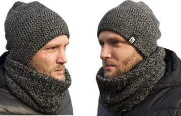 МУЖСКОЙ КОМПЛЕКТ, ЗИМНИЙ КОМПЛЕКТ, ШАПКА, ШАРФ, ШАРФ, 5к.