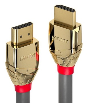 Kabel HDMI 2.1 GOLD UHD 2M CERTYFIKAT Lindy 37602