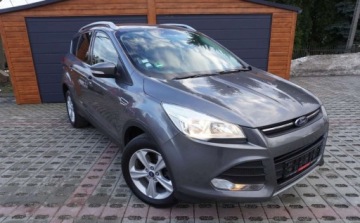 Ford Kuga II SUV 2.0 Duratorq TDCi 163KM 2014 Ford Kuga Bezwypadkowy Serwisowany 1-Wlasciciel Navi Pdc Alu 4X4 163KM Pie, zdjęcie 1