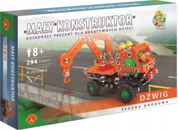 Konstruktor Jeřáb pro dítě Hračka Relaxující Zábava na mnoho způsobů