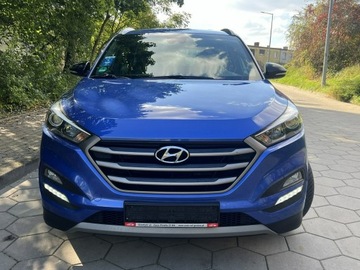 Hyundai Tucson III SUV 1.6 GDI 132KM 2018 Hyundai Tucson 1.6 Benz Bezwypadkowy Passion blue, zdjęcie 1
