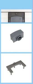 ЛИНЕЙНЫЙ ДРЕНАЖ СИФОН 100 СМ НИЗКОГО СОСТАВА