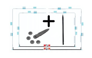 Taśma montażowa klej iMac 27 A1419 2012-2019+nożyk
