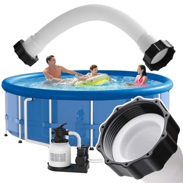 Замена шланга насоса песочного фильтра в бассейне Шланг для открытого бассейна