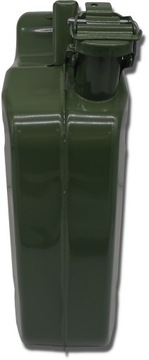 МЕТАЛЛИЧЕСКАЯ КАННИСТРА 10Л ТОПЛИВО БЕНЗИН МАСЛО + ВЕСЕЛЫЙ