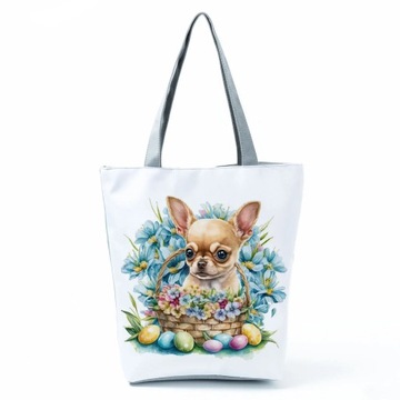 hl8808 Torba w stylu Chihuahua Torba na zakupy z n