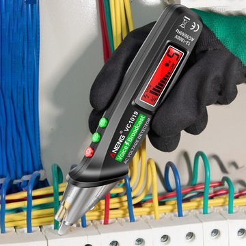 ТЕСТЕР НАПРЯЖЕНИЯ БЕСКОНТАКТНЫЙ ТЕСТЕР ANENG VC1019