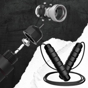 КРОССФИТ ФИТНЕС БОКС СКАалка С ПОДШИПНИКАМИ