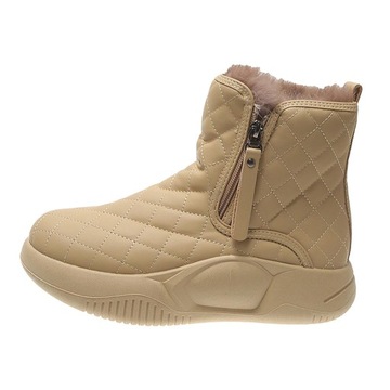 Śniegowce Fashion Zipper Anti 40 Khaki