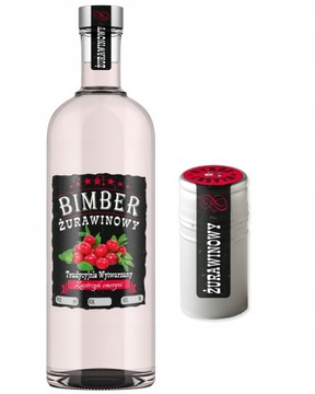 BIMBER ŻURAWINOWY + banderolka 12szt