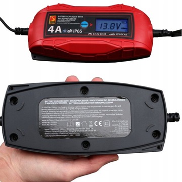 ЗАРЯДНОЕ УСТРОЙСТВО ДЛЯ ГЕЛЕВЫХ АККУМУЛЯТОРОВ 6V 12V LCD BATTERIES TUV GS