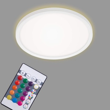Panel LED, lampa sufitowa z możliwością ściemniania RGB15 W, 1850 l,4000 K