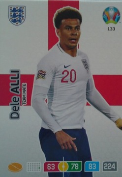 UEFA Euro 2020 Team Mate Dele Alli 133
