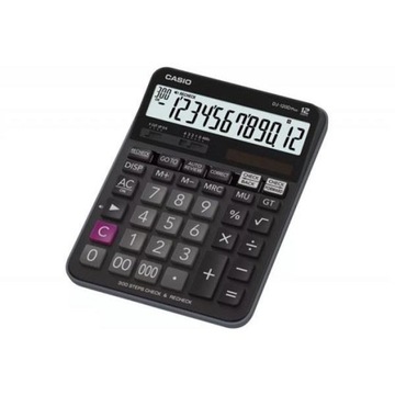 Kalkulator CASIO DJ-120DPLUS 12-cyfrow 144x192mm czarny