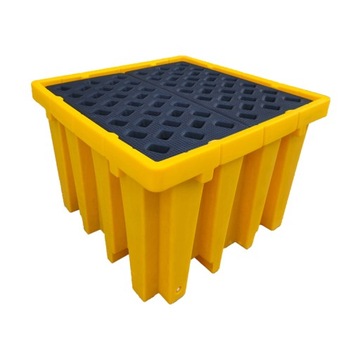 Wanna wychwytowa paleta ociekowa na zbiornik IBC - 138x138x90cm - 1300l