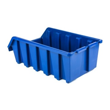 Контейнер-органайзер для туалета синий 505x325x190