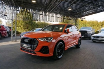 Audi Q3 II SUV 2.0 40 TFSI 190KM 2020 Audi Q3 SalonPL Bezwyp. Quattro 190KM S-Line Pulse Orange MatrixLED BangOl
