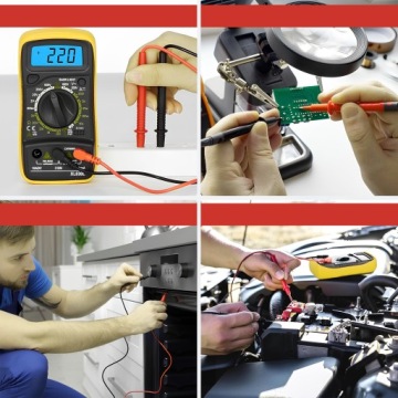 ПРОФЕССИОНАЛЬНЫЙ ЦИФРОВОЙ МУЛЬТИМЕТР ТОКА НАПРЯЖЕНИЯ УНИВЕРСАЛЬНЫЙ ТЕСТЕР