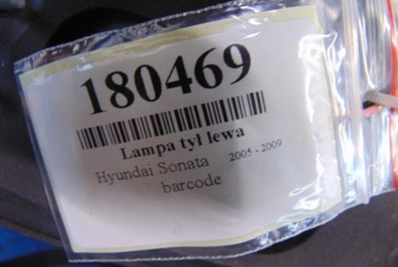 HYUNDAI SONATA IV SVĚTLO ZADNÍ LEVÝ