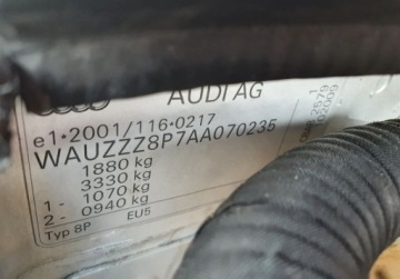 Audi A3 8P Hatchback 3d 2.0 TDI CR 140KM 2009 Audi A3 3-drzwiowe BOSE Tempomat GetHelp 2.0 Diesel 140KM, zdjęcie 21