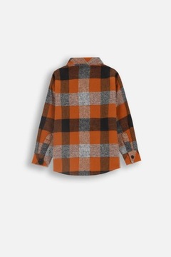 Рубашка в клетку с длинными рукавами для мальчиков 068 Coccodrillo ZC4