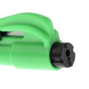 портативный молоток для разбивания стекла Зеленый