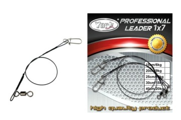 ПРОФЕССИОНАЛЬНАЯ СПИНИНГОВАЯ ОСНАСТКА 1х7 40см/20кг 2шт.