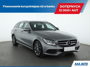 Mercedes Klasa C W205 Kombi 200 BlueTEC 136KM 2015 Mercedes C C 200 BlueTEC, Serwis ASO, VAT 23%