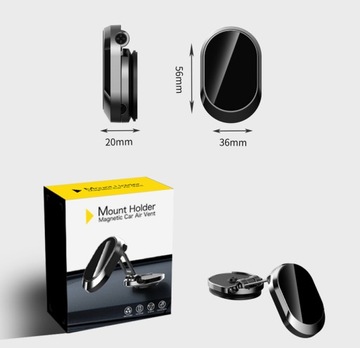 Магнитный автомобильный держатель для телефона модели 720