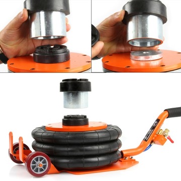 ПНЕВМАТИЧЕСКИЙ ПОДЪЕМНИК 3,5 Т СНЕГОВИК + КОРОТКОЕ НАВЕСНОЕ УСТРОЙСТВО ORG.BJC PROFESSIONAL