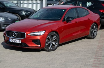 Volvo S60 III 2020 Volvo S60 T6 341 AWD R-Design ACC Pamięć Komforty Nappa Webasto Blis Kamera, zdjęcie 38