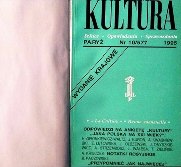 Kultura Szkice Opowiadania Sprawozdania 10-12/1995