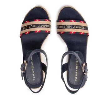 Tommy Hilfiger Espadryle Damskie Na Koturnie Desert Sky r. 39