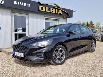 Ford Focus III Sedan Facelifting 1.5 TDCi 120KM 2018 Ford Focus 1.5EcoBlue 120Km ST-Line Navi Led