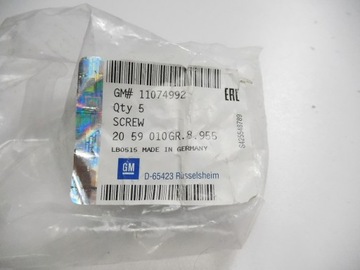 Болт патрубка турбины OPEL ASTRA-G 11074992