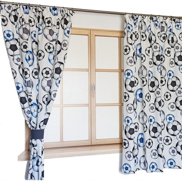 КОМПЛЕКТ ШТОР Футбол 2х140х240