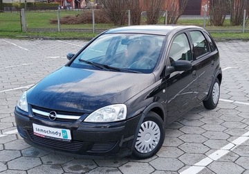 Opel Corsa C 1.2 ECOTEC 75KM 2004 Opel Corsa 1,2 Benz 5 Drzwi Klimatyzacja Op...