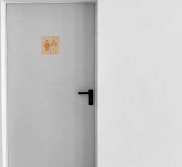 Дверная табличка Женская раздевалка Пиктограмма HDF